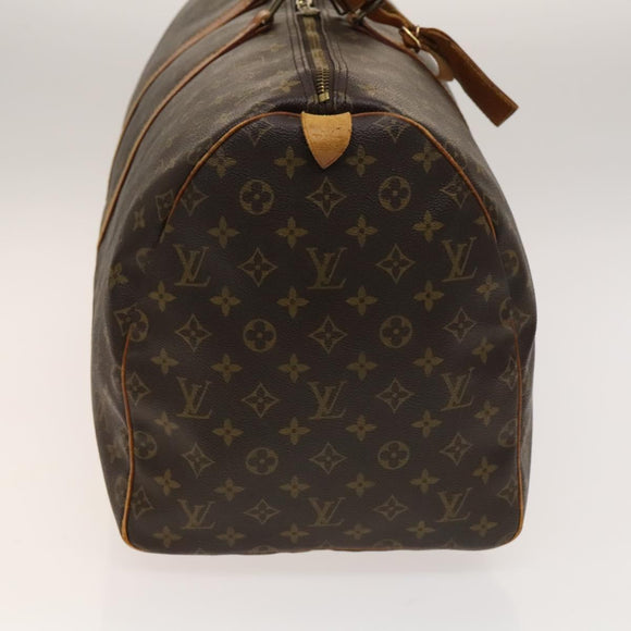 LOUIS VUITTON Monogram Keepall 55 Boston Bag M41424 LV Auth 139874