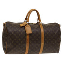 LOUIS VUITTON Monogram Keepall Bandouliere 50 Hand Bag M41416 LV Auth 139878-1