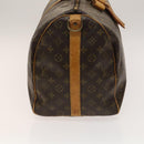 LOUIS VUITTON Monogram Keepall Bandouliere 50 Hand Bag M41416 LV Auth 139878-4