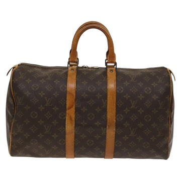 LOUIS VUITTON Monogram Keepall 45 Boston Bag M41428 LV Auth 139879 - 0