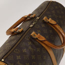 LOUIS VUITTON Monogram Keepall 45 Boston Bag M41428 LV Auth 139879-6