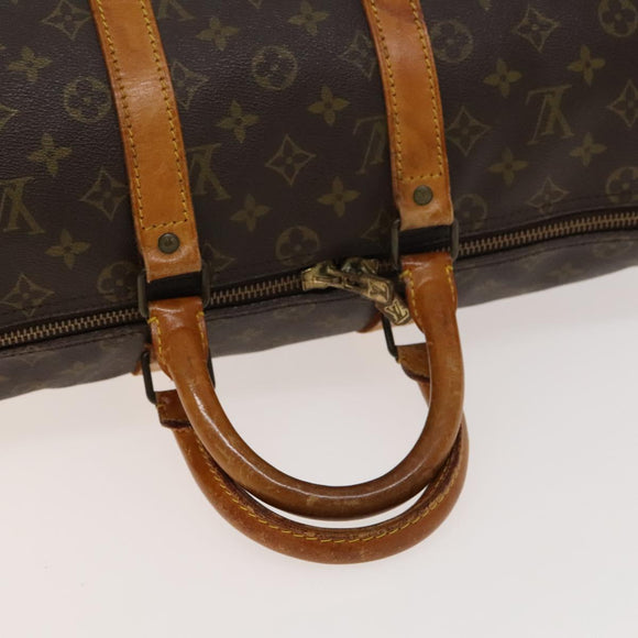LOUIS VUITTON Monogram Keepall 45 Boston Bag M41428 LV Auth 139879