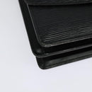 LOUIS VUITTON Epi Grenel Shoulder Bag Black M52362 LV Auth 139883-15