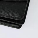 LOUIS VUITTON Epi Grenel Shoulder Bag Black M52362 LV Auth 139883-16