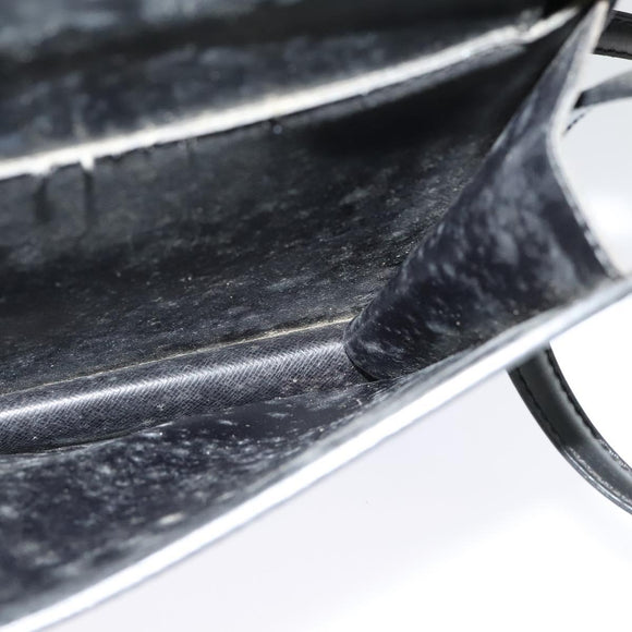 LOUIS VUITTON Epi Grenel Shoulder Bag Black M52362 LV Auth 139883