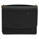 LOUIS VUITTON Epi Grenel Shoulder Bag Black M52362 LV Auth 139883-13