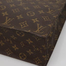 LOUIS VUITTON Monogram Sac Plat Hand Bag M51140 LV Auth 139896-9