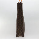 LOUIS VUITTON Monogram Sac Plat Hand Bag M51140 LV Auth 139896-3