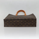 LOUIS VUITTON Monogram Sac Plat Hand Bag M51140 LV Auth 139896-5