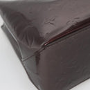 LOUIS VUITTON Monogram Vernis Reade PM Hand Bag Amarante M91993 LV Auth 139897-16