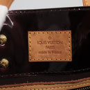 LOUIS VUITTON Monogram Vernis Reade PM Hand Bag Amarante M91993 LV Auth 139897-10