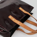 LOUIS VUITTON Monogram Vernis Reade PM Hand Bag Amarante M91993 LV Auth 139897-6