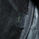 GUCCI Bamboo Shoulder Bag Leather 2way Black Gold 001 3444 1577 Auth 139902-16