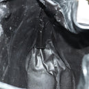 GUCCI Bamboo Shoulder Bag Leather 2way Black Gold 001 3444 1577 Auth 139902-18