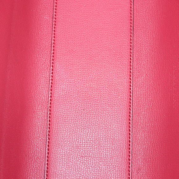 BURBERRY Nova Check Tote Bag PVC Beige Pink gold Auth 139904