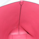 BURBERRY Nova Check Tote Bag PVC Beige Pink gold Auth 139904-19