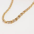 CHANEL Matelasse Chain Shoulder Bag Lamb Skin Pink Gold CC Auth 139905V-7