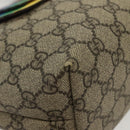 GUCCI GG Supreme Hand Bag PVC Beige Gold 550768 Auth 139907-9