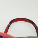 GUCCI GG Supreme Hand Bag PVC Beige Gold 550768 Auth 139907-8