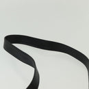 GUCCI Bamboo Shoulder Bag Leather 2way Black Gold 001 1638 Auth 139908-14