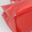 LOUIS VUITTON Monogram Vernis Wilshire PM Hand Bag Rose Pop M93643 Auth 139915-16
