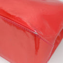 LOUIS VUITTON Monogram Vernis Wilshire PM Hand Bag Rose Pop M93643 Auth 139915-17