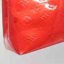 LOUIS VUITTON Monogram Vernis Wilshire PM Hand Bag Rose Pop M93643 Auth 139915-10