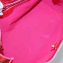 LOUIS VUITTON Monogram Vernis Wilshire PM Hand Bag Rose Pop M93643 Auth 139915-11