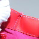 LOUIS VUITTON Monogram Vernis Wilshire PM Hand Bag Rose Pop M93643 Auth 139915-12