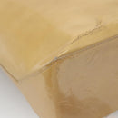 LOUIS VUITTON Monogram Vernis Reade MM Hand Bag Beige M91141 LV Auth 139916-16