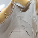 LOUIS VUITTON Monogram Vernis Reade MM Hand Bag Beige M91141 LV Auth 139916-18