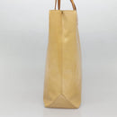 LOUIS VUITTON Monogram Vernis Reade MM Hand Bag Beige M91141 LV Auth 139916-4
