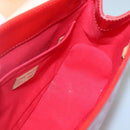 LOUIS VUITTON Monogram Vernis Biscayne Bay GM Bag Rouge M91287 LV Auth 139917-18