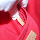 LOUIS VUITTON Monogram Vernis Biscayne Bay GM Bag Rouge M91287 LV Auth 139917-12