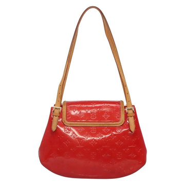 LOUIS VUITTON Monogram Vernis Biscayne Bay GM Bag Rouge M91287 LV Auth 139917 - 0