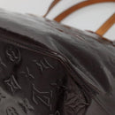 LOUIS VUITTON Monogram Vernis Bellevue GM Tote Bag Amarante M93589 Auth 139919-15