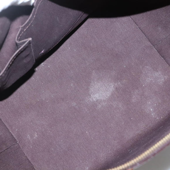 LOUIS VUITTON Monogram Vernis Bellevue GM Tote Bag Amarante M93589 Auth 139919