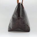 LOUIS VUITTON Monogram Vernis Bellevue GM Tote Bag Amarante M93589 Auth 139919-4