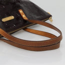 LOUIS VUITTON Monogram Vernis Bellevue GM Tote Bag Amarante M93589 Auth 139919-7