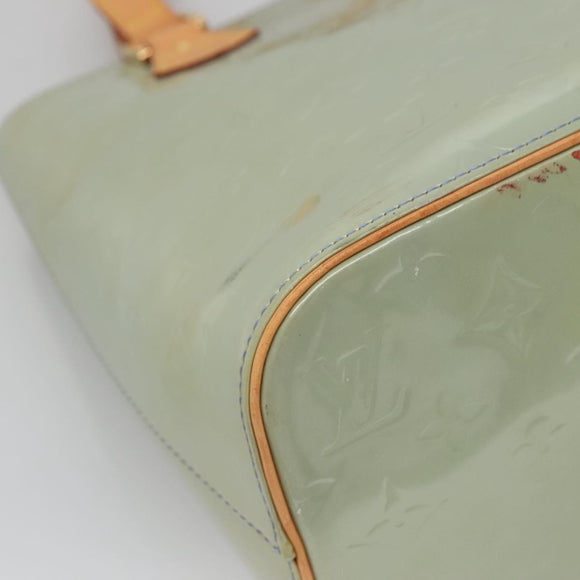 LOUIS VUITTON Monogram Vernis Houston Hand Bag Lavande M91218 LV Auth 139921