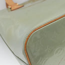 LOUIS VUITTON Monogram Vernis Houston Hand Bag Lavande M91218 LV Auth 139921-13