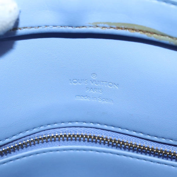 LOUIS VUITTON Monogram Vernis Houston Hand Bag Lavande M91218 LV Auth 139921