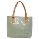 LOUIS VUITTON Monogram Vernis Houston Hand Bag Lavande M91218 LV Auth 139921-2