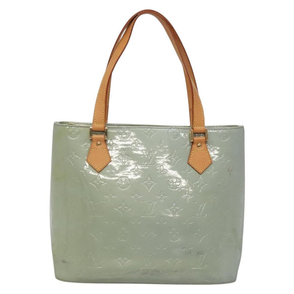 LOUIS VUITTON Monogram Vernis Houston Hand Bag Lavande M91218 LV Auth 139921