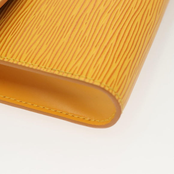 LOUIS VUITTON Epi Arsch Shoulder Bag Yellow M52579 LV Auth 139923
