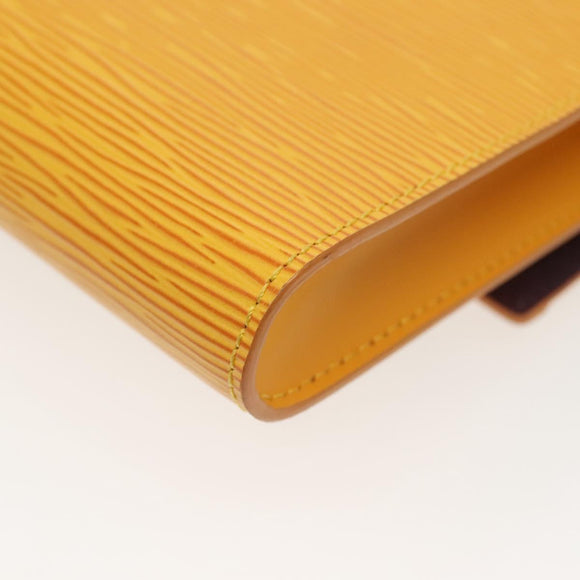LOUIS VUITTON Epi Arsch Shoulder Bag Yellow M52579 LV Auth 139923