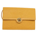 LOUIS VUITTON Epi Arsch Shoulder Bag Yellow M52579 LV Auth 139923-13