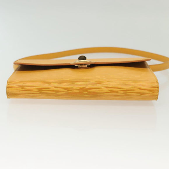 LOUIS VUITTON Epi Arsch Shoulder Bag Yellow M52579 LV Auth 139923