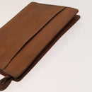 LOUIS VUITTON Epi Pochette Homme Clutch Bag 2Set Black Brown LV Auth 139924-13