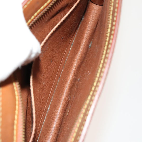 LOUIS VUITTON Epi Pochette Homme Clutch Bag 2Set Black Brown LV Auth 139924